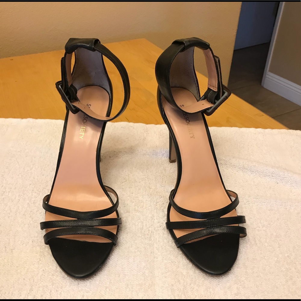 Sole Society Ankle Strap Heels